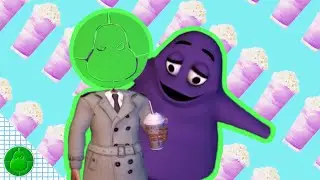 comicpear drinks the grimace shake