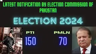 Election 2024 Final Decision #ecp #election2024 #electionresult #imrankhan #nawazsharif #pti