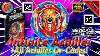 New QR-Code Infinite Achilles Pro Series | Новый Infinite Achilles - Beyblade Burst Pro Series