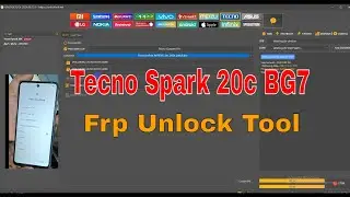 Tecno Spark 20c Frp Unlock Tool | Tecno BG7 Frp Unlock Tool