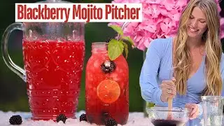 Blackberry Mojito Recipe | Large Batch Pitcher | How To Make