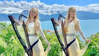 SKY ISLE - Nordic Celtic Song (Harp Twins original)