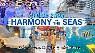 Harmony of the Seas 2024 Cruise Vlog: Cabin Tours, Outfits & EPIC Adventures!