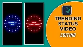 New Tending Status Video Edit |AlightMotion Preset Download Free text presets|