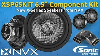 Looking at the NEW NVX XSP65KIT - 6.5" Component Speakers - Carbon Fiber Cone