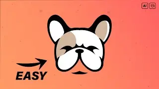 Adobe Illustrator Tutorial/ Bulldog Mascot Logo / Speed Art