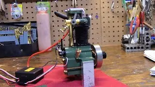 First Run of 1-cylinder Chinese model engine based on the “Kittiwake” by E. Westbury in the 1960s.