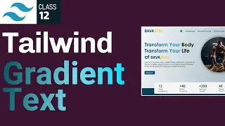 Tailwind Text Gradients | Learn Tailwind Gradient Step-by-Step