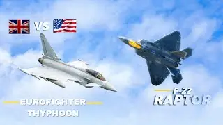 F-22 Raptor vs Eurofighter Typhoon : Which is the best fighter jet?