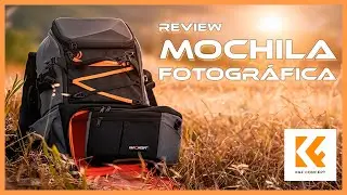 Descubre la comodidad de la mochila fotográfica de K&F Concept