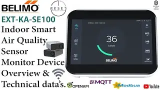 #Belimo Indoor Smart Air Quality Sensor Monitor / EXT-KA-SE100 / #bms /#controlsandsystems /#hvac