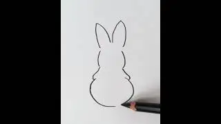 Как нарисовать зайца ✏️ я научу тебя рисовать ✏️ уроки римовпния