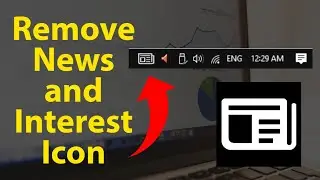 How to remove news and interest on taskbar windows 10 | Windows 10 latest update