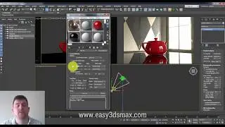 (1) Настройка камер в 3ds Max. Создание и настройка тестовой сцены