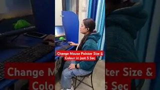 Change Mouse Pointer Size & Colors 