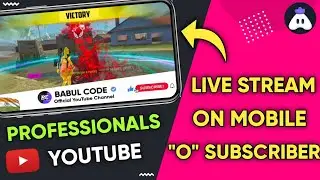 How to Live Stream on Youtube on Phone Without 1000 Subscribers || Turnip Live Stream App