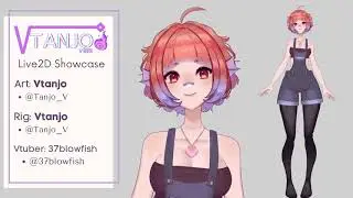 Live2D Showcase - Cute Blowfish VTuber!