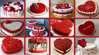 Latest Red Velvet Cake Design || Red Velvet Cake Decorating Ideas || Red Velvet Cake Theme #2022