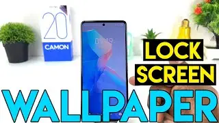 How To Change Lock Screen Wallpaper in Tecno Camon 20