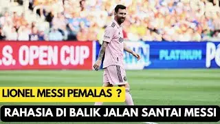 Inilah Alasan Lionel Messi sering Berjalan Santai ketika bertanding Barcelona Inter Miami Argentina