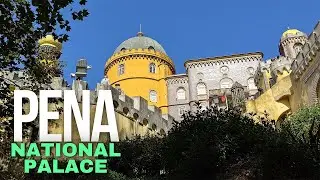 Incredible National Palace of Pena in Sintra Portugal - Palácio Nacional UNESCO World Heritage