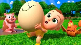 Humpty Dumpty Sat on a Farm | Lalafun Nursery Rhymes & Kids Songs