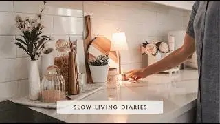 [Slow Living Diaries] A Cozy Morning At Home | Simple Daily Life | Baking & Cooking