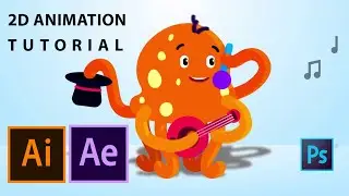 After effects animation tutorial: How to create motion graphic animations. Step by step explained.