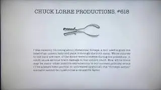 Chuck Lorre Productions, #618/Warner Bros. Television (2019)