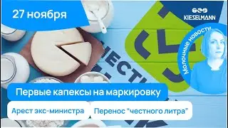 Новости за 5 минут: первые капексы на маркировку, арест экс-министра и перенос “честного литра”