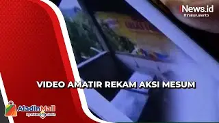 Aksi Mesum Sejoli di Jalur Wisata Sarangan Terekam Video Amatir