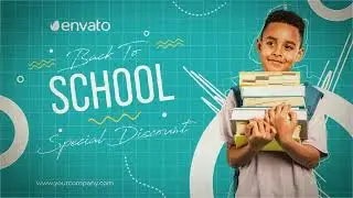 Back To School Promo | After Effects Template