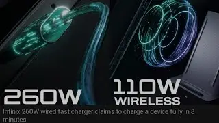 Infinix Launches 260W Wired, 110W Wireless Fast Chargers