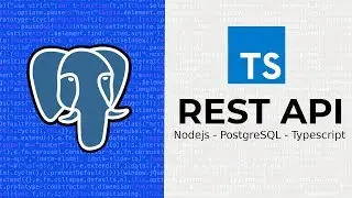 Nodejs, PostgreSQL & Typescript, REST API CRUD