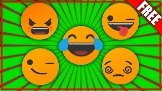 Greenscreen Emoji Effect Animation Free [ 4K ]