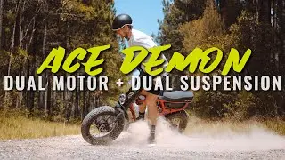 In Focus - ACE Demon MKII Dual Motor Fat Tyre Electric Bike - Model Overview