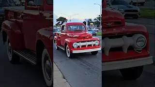 1952 Ford F2 Classic Pickup Truck Drive By Engine Sound Woodward Dream Cruise 2024