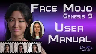 Face Mojo for Daz Studio Genesis 9 - User Manual