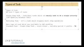 4.2 SAP ABAP Workflow Task