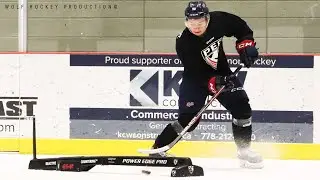 CONNOR BEDARD TRAINING ON ICE AND OFF THE ICE