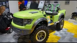 Electric Raptor ATV at SEMA 2014