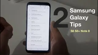 Customize Your Samsung Galaxy S8 S8+ Note 8 - Menu Color, App Icon Borders