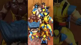 Every Wolverine Figure I Own! #marvel #wolverine #actionfigures #marvellegends #shorts #xmen