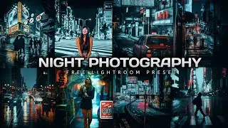 Night photography lightroom preset | DNG and XMP free presets | lightroom photo editing |