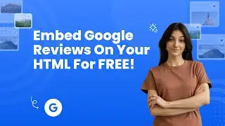 How to embed Google Reviews on HTML? #embed #google #reviews #html #widget