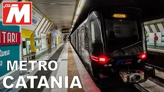 🇮🇹 Catania Metro - All the Stations / Tutte le Stazioni (2023) (4K)