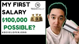 My FIRST SALARY as a Software Developer REVEALED // $100,000 POSSIBLE?