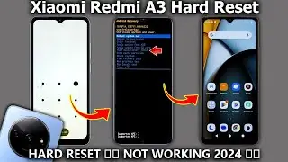 Without Pc 2024 🆕 Xiaomi Redmi A3 (23129RN51X) Screen Lock Bypass ❌ Not Working 2024 🔥 Hard Reset