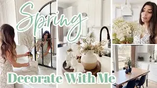 Spring Decorate With Me 2022 / Spring Shop & Decorate Kitchen & Dining Room Ideas