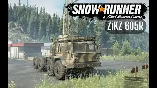 Jak zdobyć/How to get ZiKZ 605R, SNOWRUNNER AMUR, RUSSIAN FEDERATION COSMODROME Walkthrough Gameplay